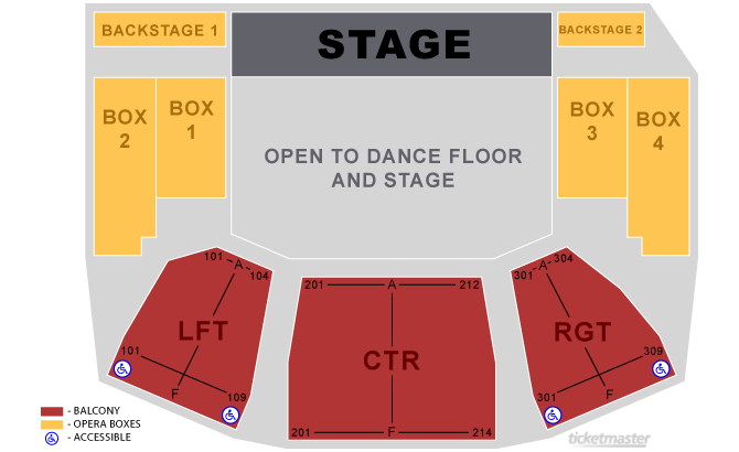 House Of Blues Seating Chart Cleveland