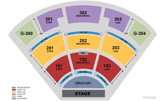 Red Rock Amphitheatre Seating Chart Las Vegas | Brokeasshome.com