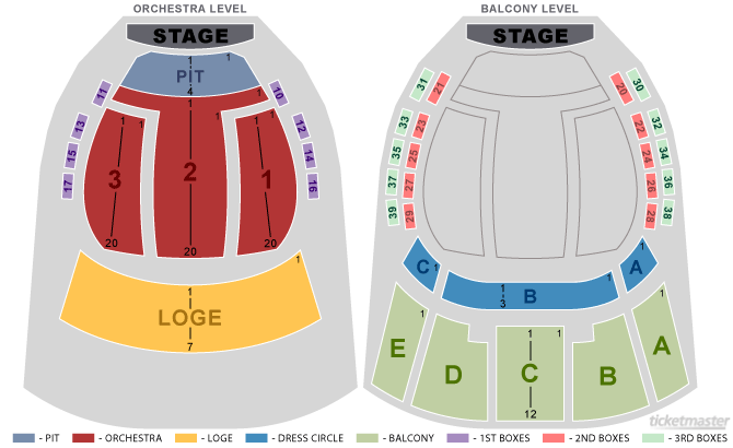 State Theater Ithaca Seating Chart   16543s 