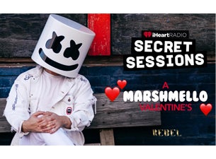 iHeartRadio Secret Session: Marshmello presale information on freepresalepasswords.com