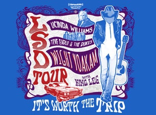 LSD Tour: Lucinda Williams/Steve Earle/Dwight Yoakam 