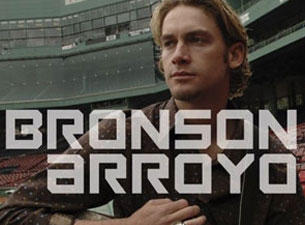 Bronson Arroyo in Cincinnati promo photo for Ticketmaster presale offer code