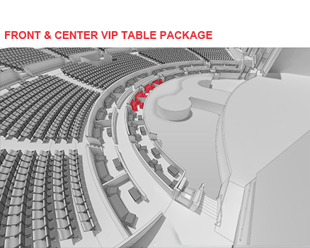 Front & Center VIP Table Package