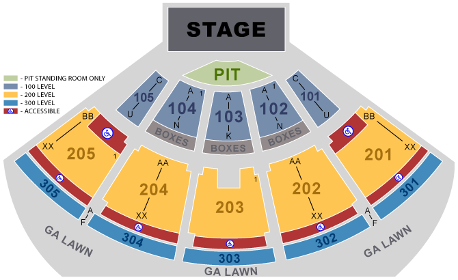 Ticketmaster Seating Chart