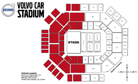 volvo stadium seating chart - Part.tscoreks.org