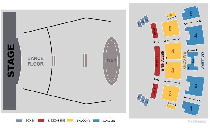 Seating Chart. Official Ticketmaster site