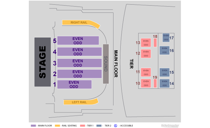 House Of Blues Chicago Seating Chart