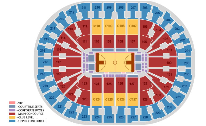 Quicken Loans Seating Chart