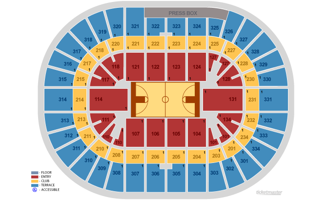 Uc Bearcats Basketball Seating Chart