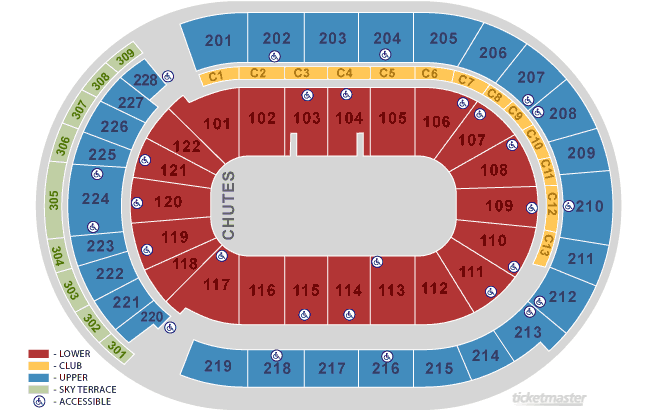 Seating Chart. Official Ticketmaster site