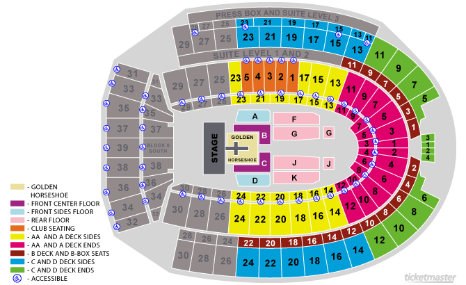 2 TIX Buckeye Country Superfest 6 19 Floor C ROW 7 Ohio Stadium ...