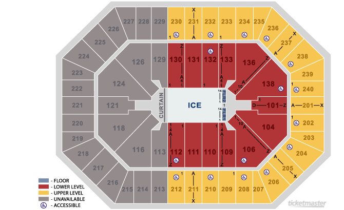 Seating Chart. Official Ticketmaster site