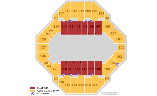 Blizzard Theater Seating Chart