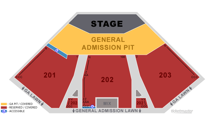 Alpine Valley Seating Chart