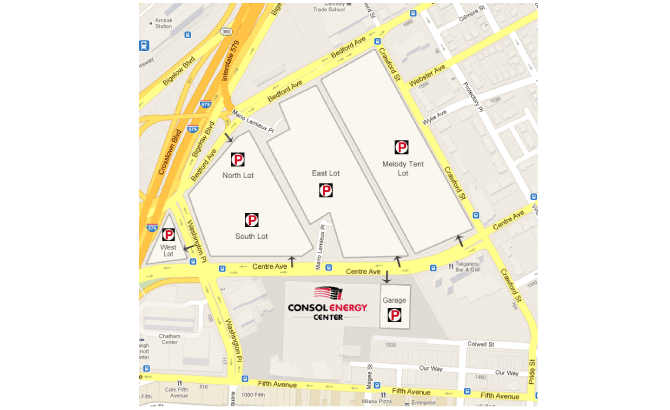 Ppg Paints Arena Parking Map   46029s 