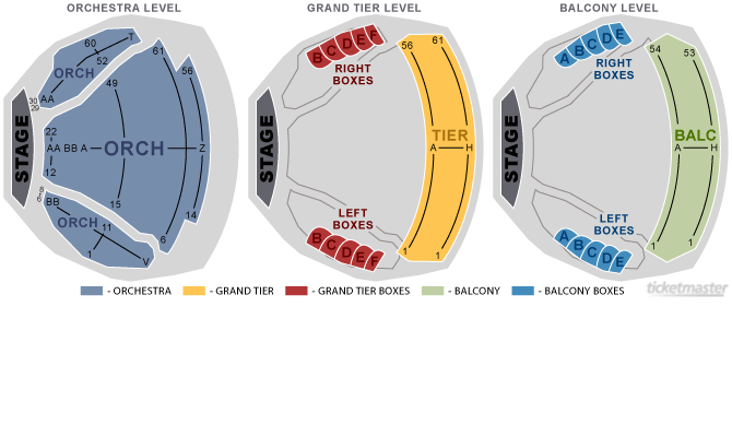 Merriweather Seating Chart