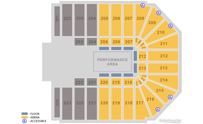 Seating Chart Official Ticketmaster Site