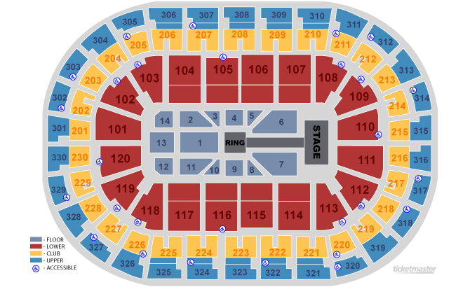 Chesapeake Arena Pbr Seating Chart