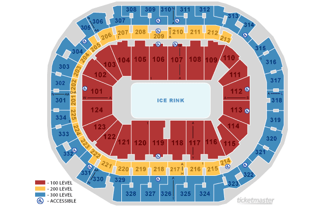 Seating Chart. Official Ticketmaster site