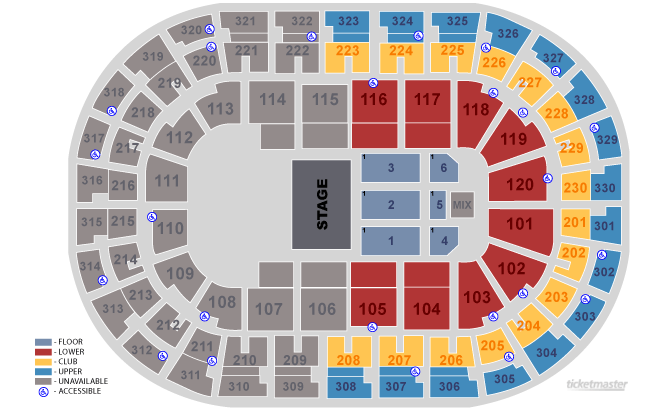 Rogers Centre Seating Chart Foo Fighters