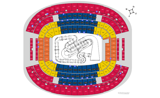 Advocare Classic Seating Chart