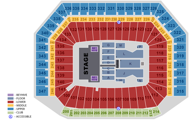Ford Field Seating Chart  Detroit lions seating chart 