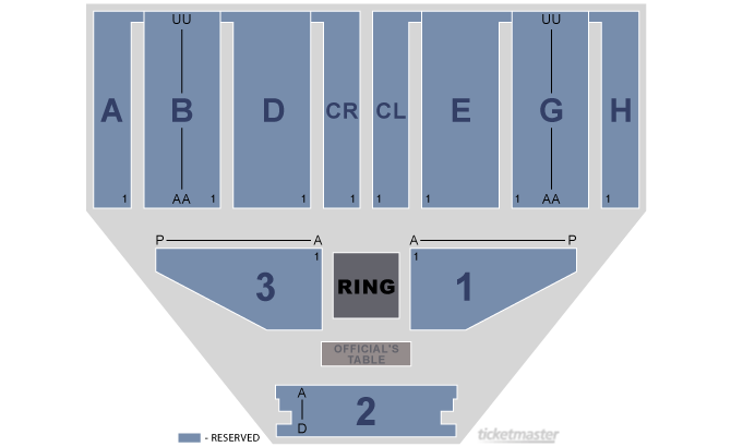 Seating Chart. Official Ticketmaster site