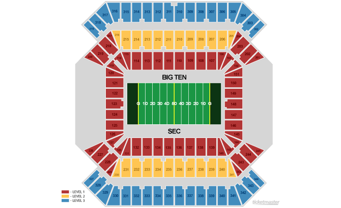 Seating Chart. Official Ticketmaster site