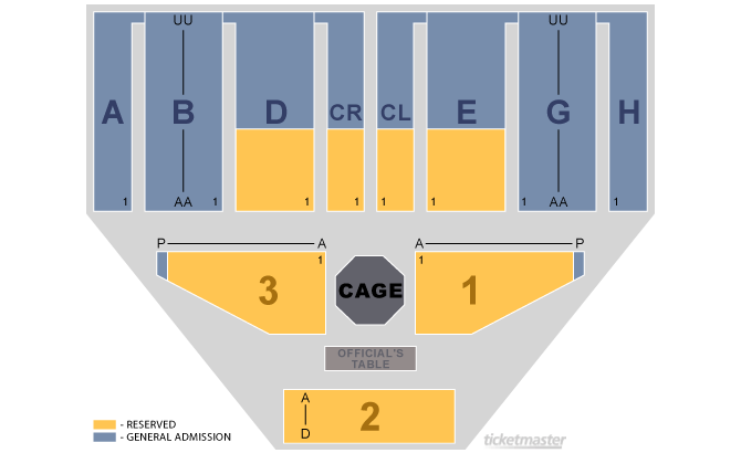 Seating Chart. Official Ticketmaster site