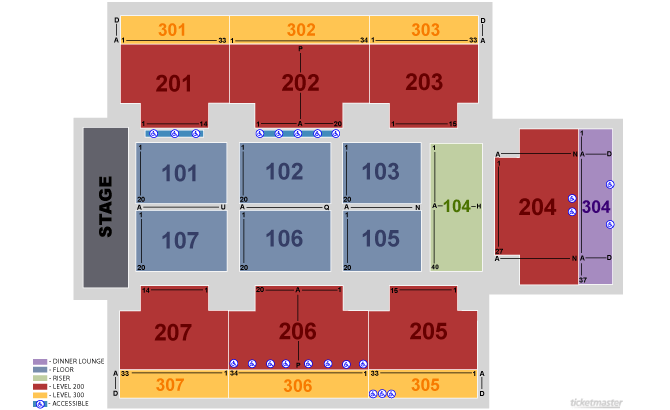 Hard Rock Theater Hollywood Seating Chart