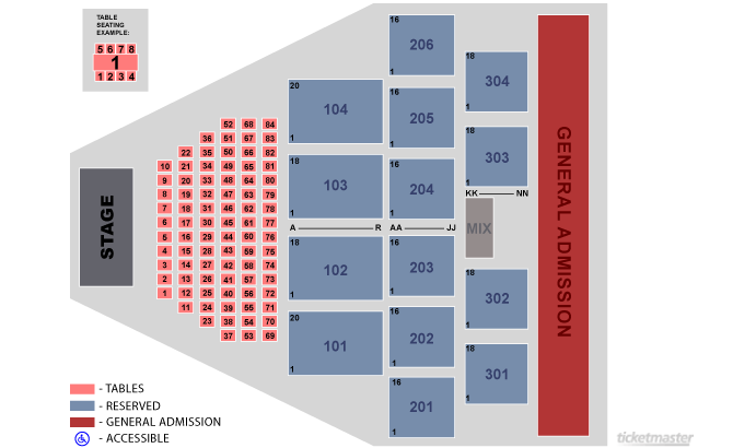 Universoul Circus Seating Chart Carson Ca