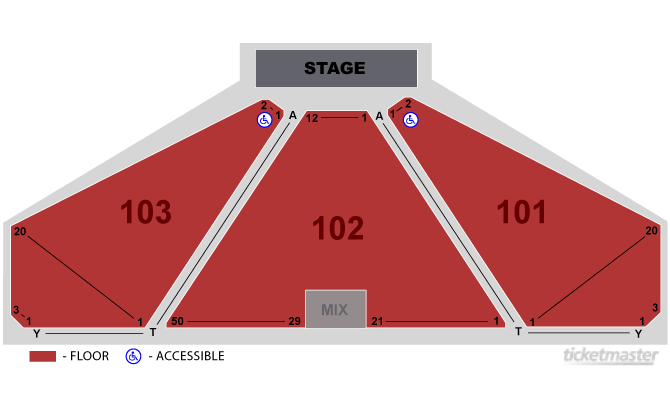 Pacific Amphitheater Seating Chart