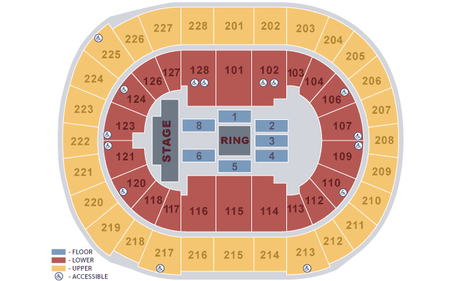 Seating Chart. Official Ticketmaster site