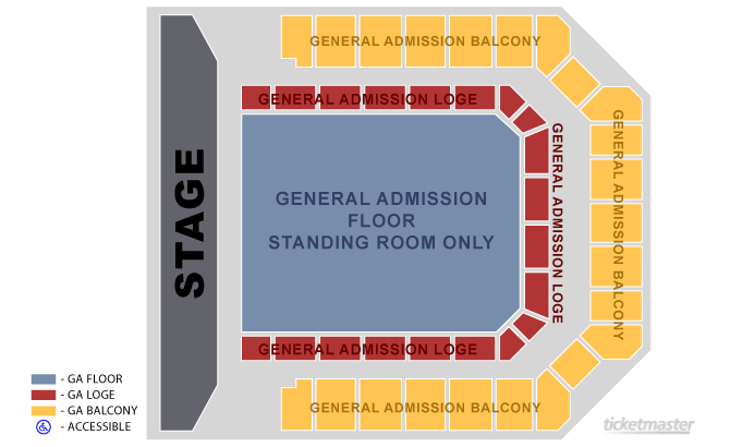 Wild Tickets Seating Chart