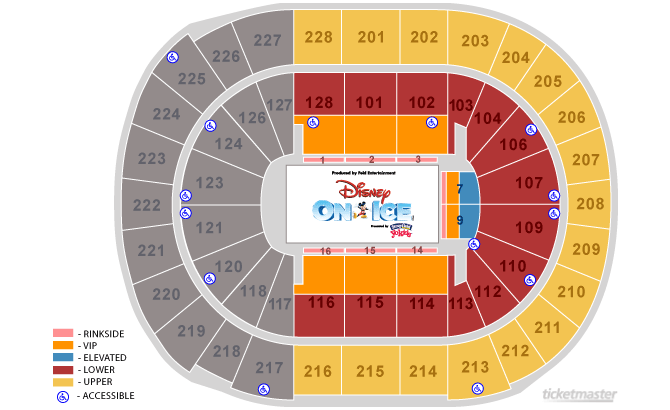 Disney On Ice San Jose Seating Chart