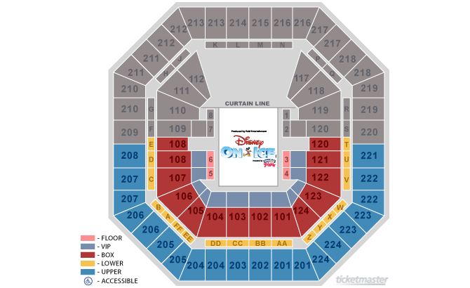 Ticketmaster Seating Chart