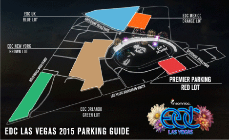 Best parking spots for EDC Las Vegas : r/electricdaisycarnival