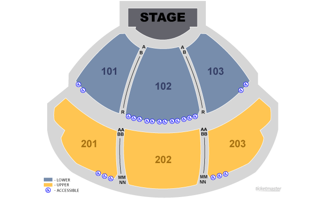 Mystere By Cirque Du Soleil Seating Chart