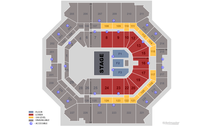 The Forum Seating Chart The Weeknd