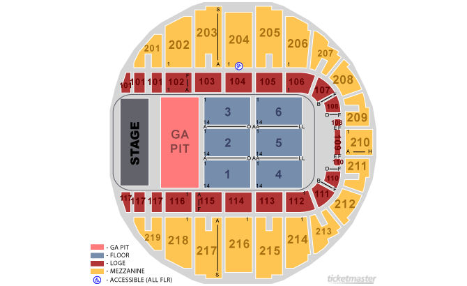 Utica Aud Detailed Seating Chart | Brokeasshome.com