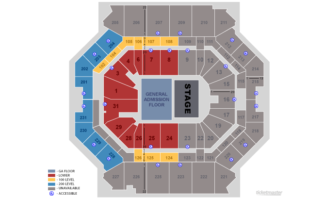 American Express Preferred Seating Code Shawn Mendes | Elcho Table