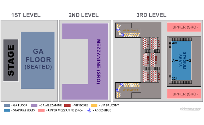 Teragram Ballroom Seating Chart