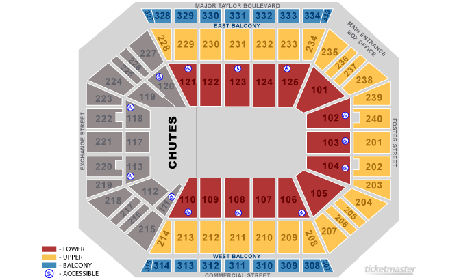Dcu Center Seating Chart Pbr | Elcho Table