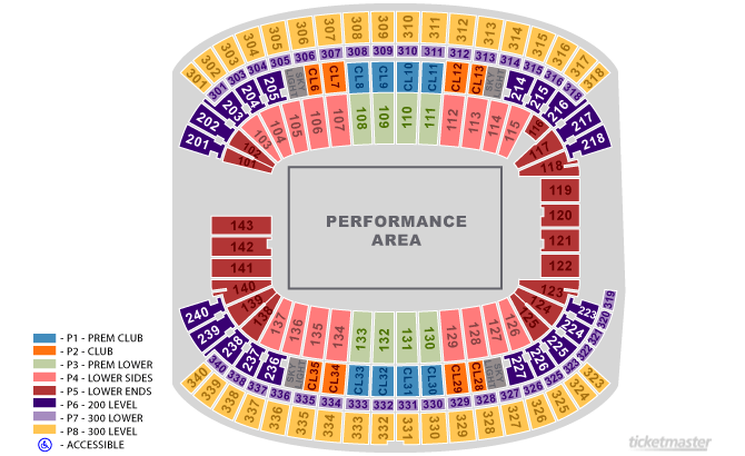 Foxboro Seating Chart Concert