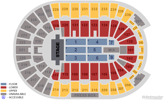 Dcu Center Disney On Ice Seating Chart
