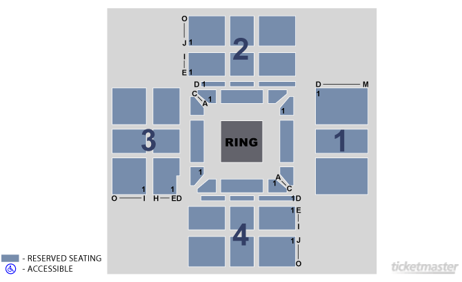 Rivers Casino Event Center Seating Chart