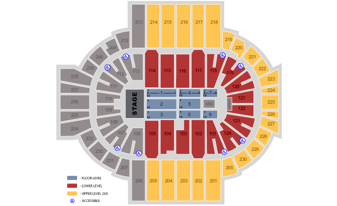 The Met Seating Chart