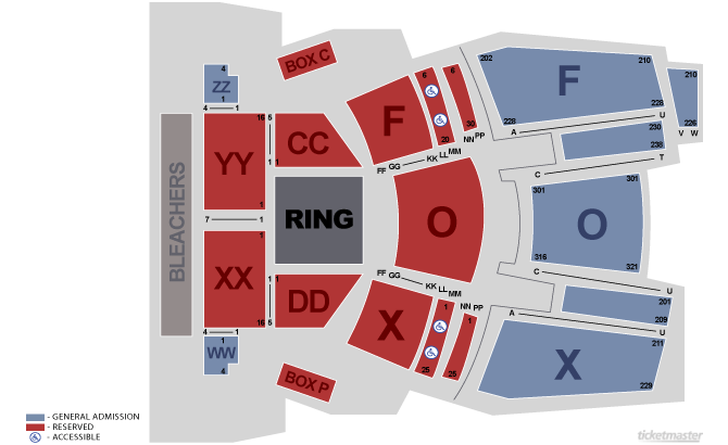 Foxwoods Seating Chart