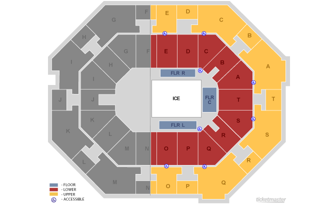 Lakefront Arena Seating Chart