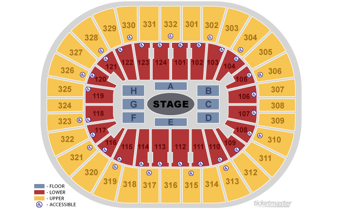 Ticketmaster Seating Chart